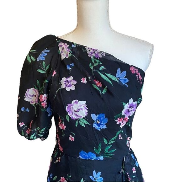 Shoshanna Gia One Shoulder Dress Size 6 - Picture 4 of 8
